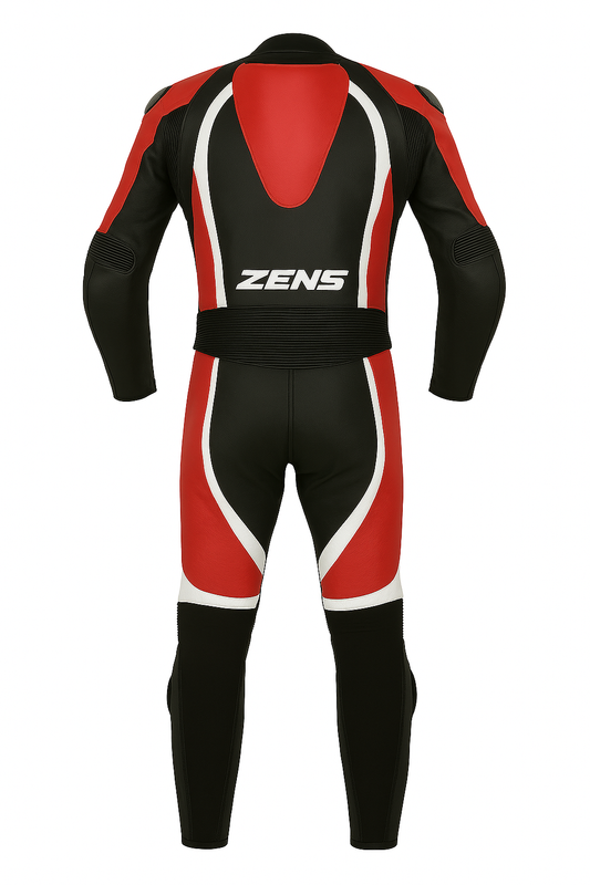 red motorcycle jacket