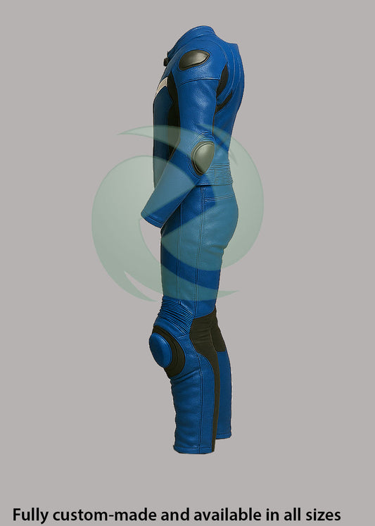 Sport Blue & Black 2-Piece Motorbike
