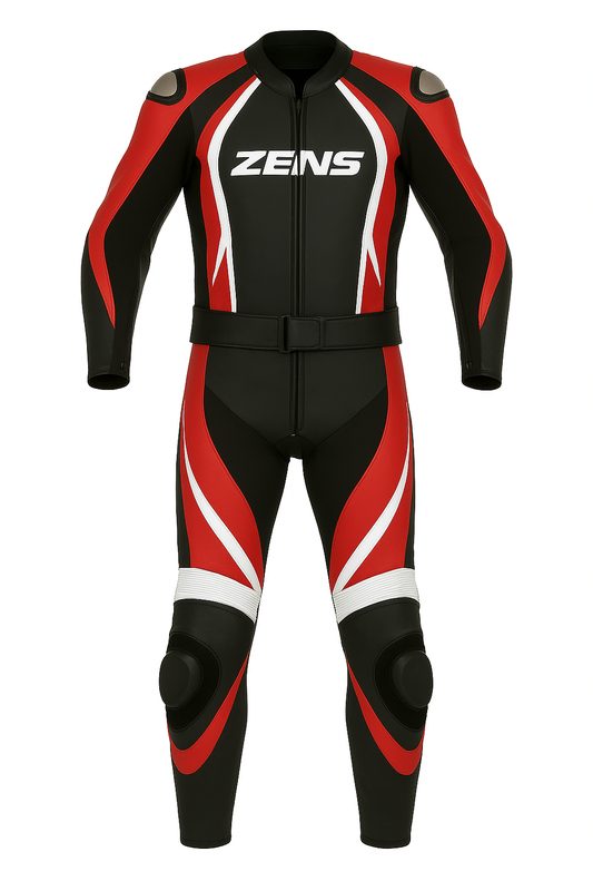 Elite One-Piece Racing Leather Suit