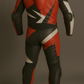 Red Moter Bike Leather suit