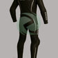 Premium Black 2-Piece Motorbike Leather Suit