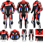 ZMOTO 2 Piece Custom Motorcycle Leather Racing Suit – Made to Measure