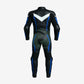 Z MOTO Veteran leather motorcycle racing suit back view